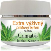 Bione Cosmetics Cannabis with Peptides itin intensyviai maitinantis drėkinamasis kremas 51 ml