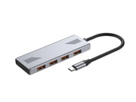 Gembird UHB-CM-U310-A4-01, 4-portų USB-A 3.2 (Gen 2) Type-C hub