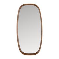 Sieninis veidrodis su medžio masyvo rėmu 40x80 cm Nyko – White Label