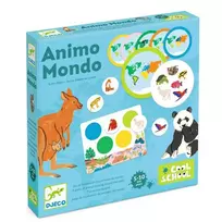 Djeco Edukacinis stalo žaidimas - Loto - Animo Mondo DJ08198