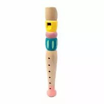 Svoora - Muzikinis instrumentas - Medinė mini-dūdelė - Povas - Violetinė