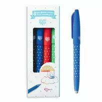 Djeco Nutrinami rašikliai - Klasikinės spalvos (4 vnt.) DD03793