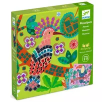 Djeco Kūrybinis rinkinys-mozaika - Tropiniai paukščiai DJ09419