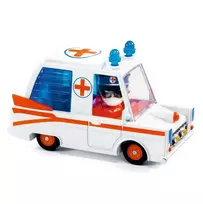 Djeco Crazy motors - Pamišę automobiliai - Greitosios pagalbos automobilis DJ05468