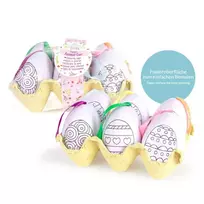 Tommy&Frida - Dekoratyviniai kiaušiniai spalvinimui (6 pcs.)