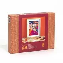 Djeco AGA - Kūrybinė dirbtuvė 64 - Siuvinėjimas GA10064