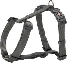 Petnešos šunims Trixie Premium, pilka sp., 750 - 1200 mm x 25 mm, L/XL