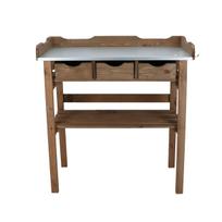 Darbastalis Gardener Dark Brown, 80.1 cm x 37.9 cm x 82.1 cm