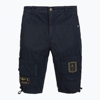 Vyriški šortai Aeronautica Militare BE0041UCT01122 navy blue