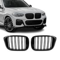 Performance priekinės Grotelės, komplektas skirtas BMW G01 X3 / G02 X4 (18-21), dvigubos, juodos blizgios