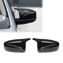 M look Veidrodėlių Dangteliai, komplektas skirtas BMW X5 E70 / X6 E71, juodi blizgūs