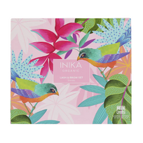 Inika blakstienų ir antakių rinkinys – Brunette