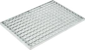 ACO Cinkuoto plieno grotelės Aco Vario 60x40 cm, batams valytis