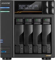 Asustor LOCKERSTOR 4 Gen3 NAS Desktop AMD Ryzen V3C14 16GB DDR5 ADM Black