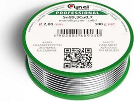 Cynel LYDMETALIS SN99.3CU0.7-B/T 2MM 100G