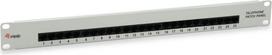 Equip 25-Port Cat.3 RJ45 ISDN Patch Panel, Light Grey