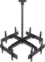 Equip 32"-65" Ceiling Mount Quad Screen TV Bracket