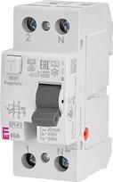 ETI Srovės nuotėkio rėlė ETI EFI-P2 A 10kA, 2P, 40 A, 240 V,30mA