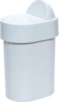 Gedy Šiukšliadėžė Gedy Junior 8009 02, 4,8 l, balta