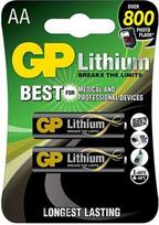 GP Elementai GP LITHIUM AA/LR06, 1,5V, 2 vnt.