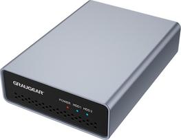 Graugear G-25RD2-AC-10G storage drive enclosure HDD/SSD enclosure Silver 2.5"