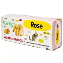 Sundog Wood Rose pjuvenos graužikams, rožių kvapo; 500g, 1kg