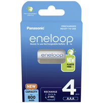 PANASONIC Akku eneloop, Micro AAA 1.2V (4 pack)