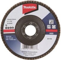 Makita Žiedlapinis šlifavimo diskas Makita D-63482 125x22.23mm 60