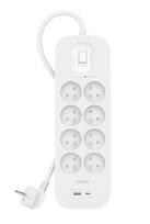 BELKIN 2M, 8-port USB hub + 1x USB-A, 1x USB-C, 900J