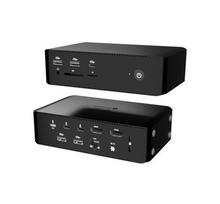 i-tec Thunderbolt 5 Quattro Display Dock 2x HDMI 2x TB5 (up to 120Gbps, 30W) 5x USB (10Gbps, BC 1.2) 2.5Gb LAN AUDIO card reader Power Delivery 140W (1m TB5 cable)