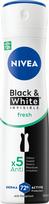 Nivea - Black & White Invisible Fresh Female Spray - Black & White - 150 ml