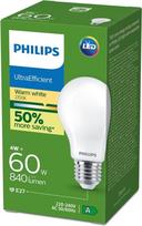 Philips Lemputė Philips LED, A60 E27 4W 840LM 2700K