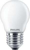 Philips Lemputė Philips LED, P45, E27, 6,5 W, 806 lm, 2700 K