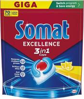 Somat KAPSULĖS INDAPLOVIŲ SOMAT LEMON 70 VNT
