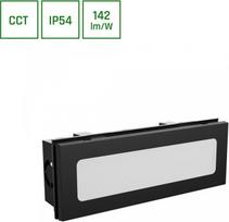 Spectrum Įmontuojamas lauko šviestuvas LED 6W CCT 850lm IP54 juodas