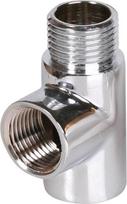 Terma Trišakis Terma 1/2" vidus-1/2"., išorė-1/2" , chromas