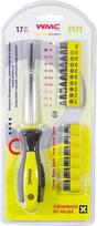 Wmc_Tools Atsuktuvas ir antgalių rinkinys WMC TOOLS  5171 17 vnt.