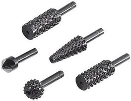 Wolfcraft FREZŲ Medžio rinkinys 5 dalių 2540000 Ø 12,5-12,14,12MM