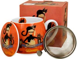 Puodelis su sieteliu Cindy & Kitties, 430 ml