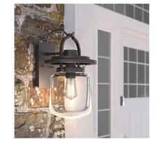Quintiesse QN-LASALLE-M-WT-Ven. lauko sieninis šviestuvas LASALLE M 1xE27/60W/230V IP44 bronzinis
