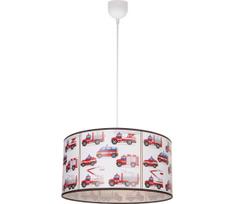 Vaikiškas liustras KIDS ROOM – ugniagesių motyvas, 1xE27/60W/230V, skersmuo 40 cm