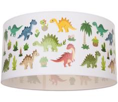 Vaikų lubų šviestuvas KIDS ROOM 1xE27/60W/230V skersmuo 40 cm dinozauras