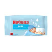 HUGGIES drėgnos servetėlės PURE PLASTIC FREE, 48 vnt., 2434925