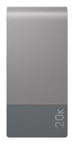 GP Battery GP PowerBank M2+ 20C    20000mAh 2xUSB-C/1xUSB-A schwarz LED-Anz. (GPPBM20CGYMSR287)