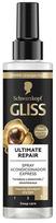 Plaukų kondicionierius, purškiamasis Schwarzkopf Gliss Ultimate Repair, 200 ml
