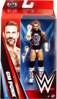 Žaislinė figūrėlė, su priedais Mattel WWE Elite Collection CM Punk JHT46, 15 cm, balta sp./juoda sp.