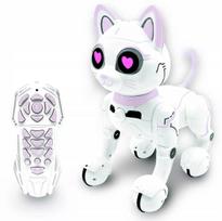 Nuotoliniu būdu valdomas robotas katinas, programuojamas išmanusis, šviesa, garsas