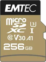 "CARD Emtec m256GB UHS-I U3 V30 A1 SpeedIN Pro + Adapter"
