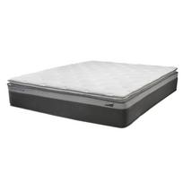 Bed SANDRA 160x200cm, with mattress HARMONY TOP POCKET, light grey