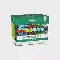 „Marioinex Mini Waffle“ konstruktoriaus kaladėlės, 502 detalės